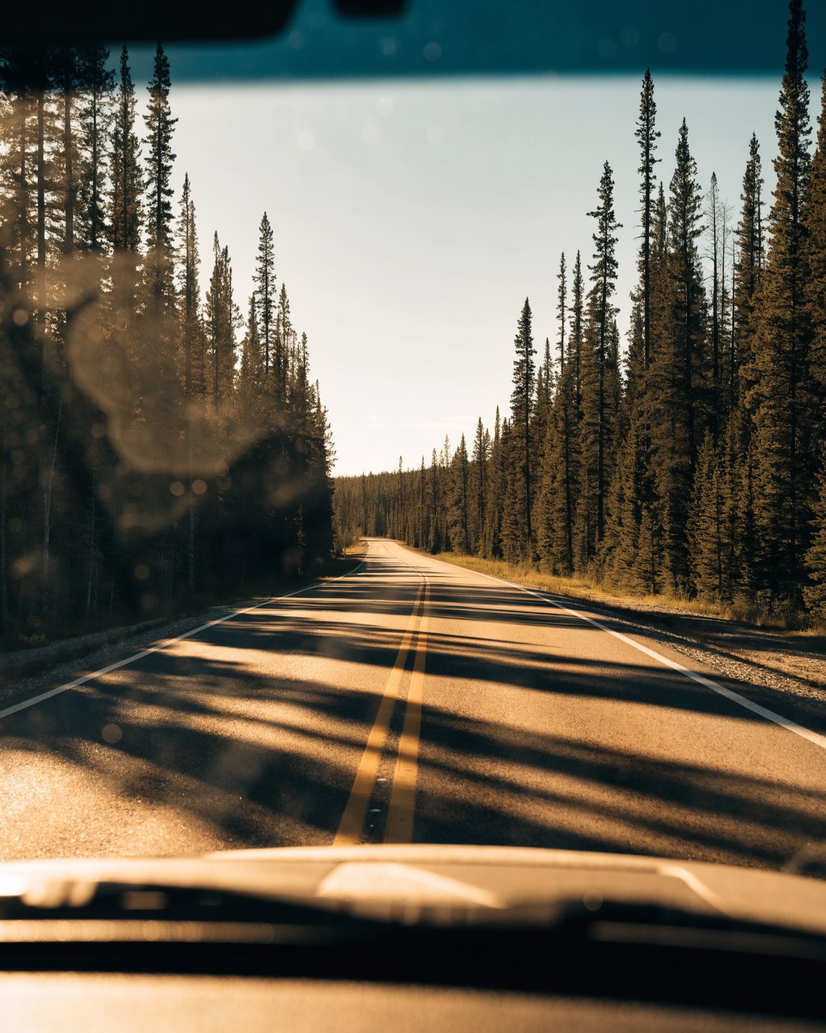 Route de campagne au Québec